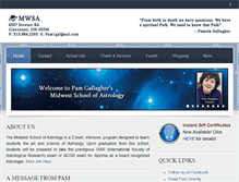 Tablet Screenshot of midwestschoolofastrology.com